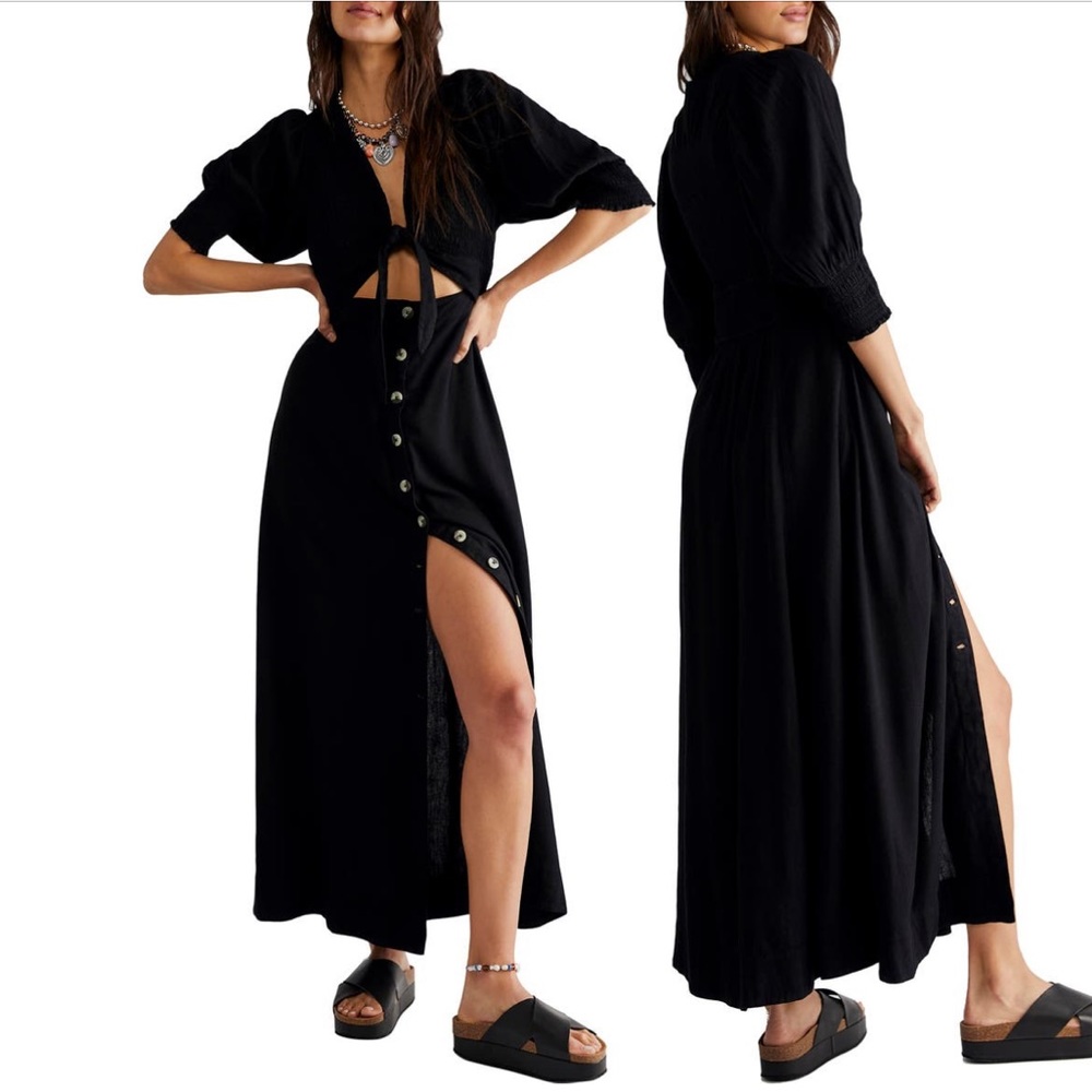 NWT Free People | String of Hearts Cutout Maxi Dress | XS - Picture 15 of 15
